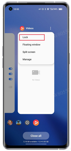 App in background restarts