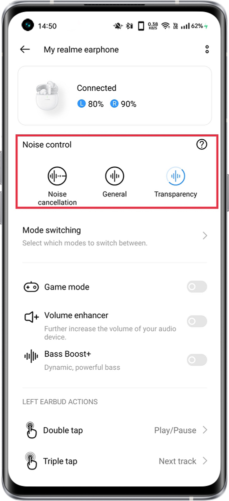 earphone noise cancellation