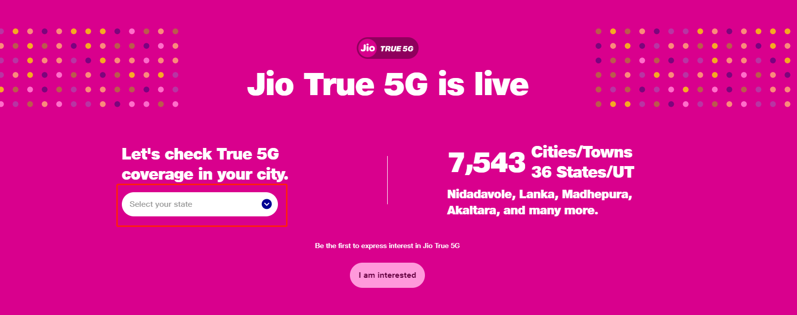  check Jio 5G coverage