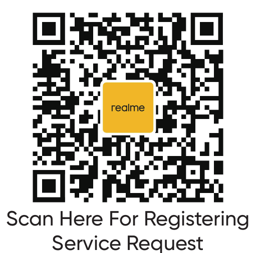 scan here for registering service request 