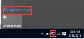 use internet by network cable 
