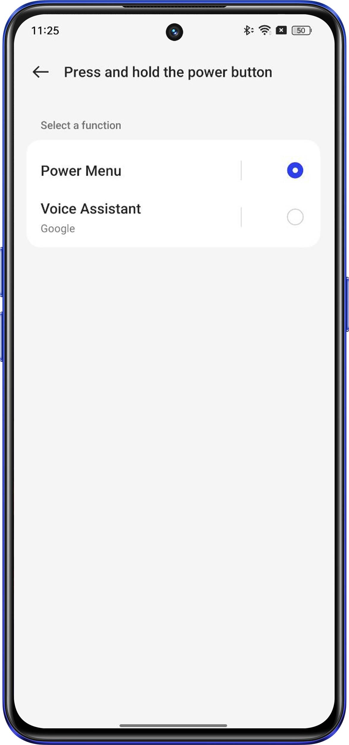 disable Wake Google Assistant with Power button