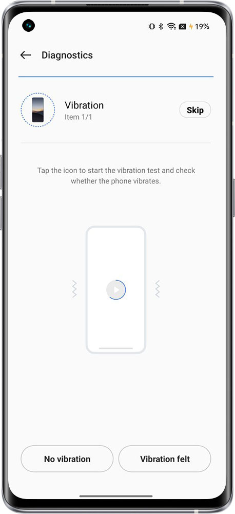 phone vibration issue 