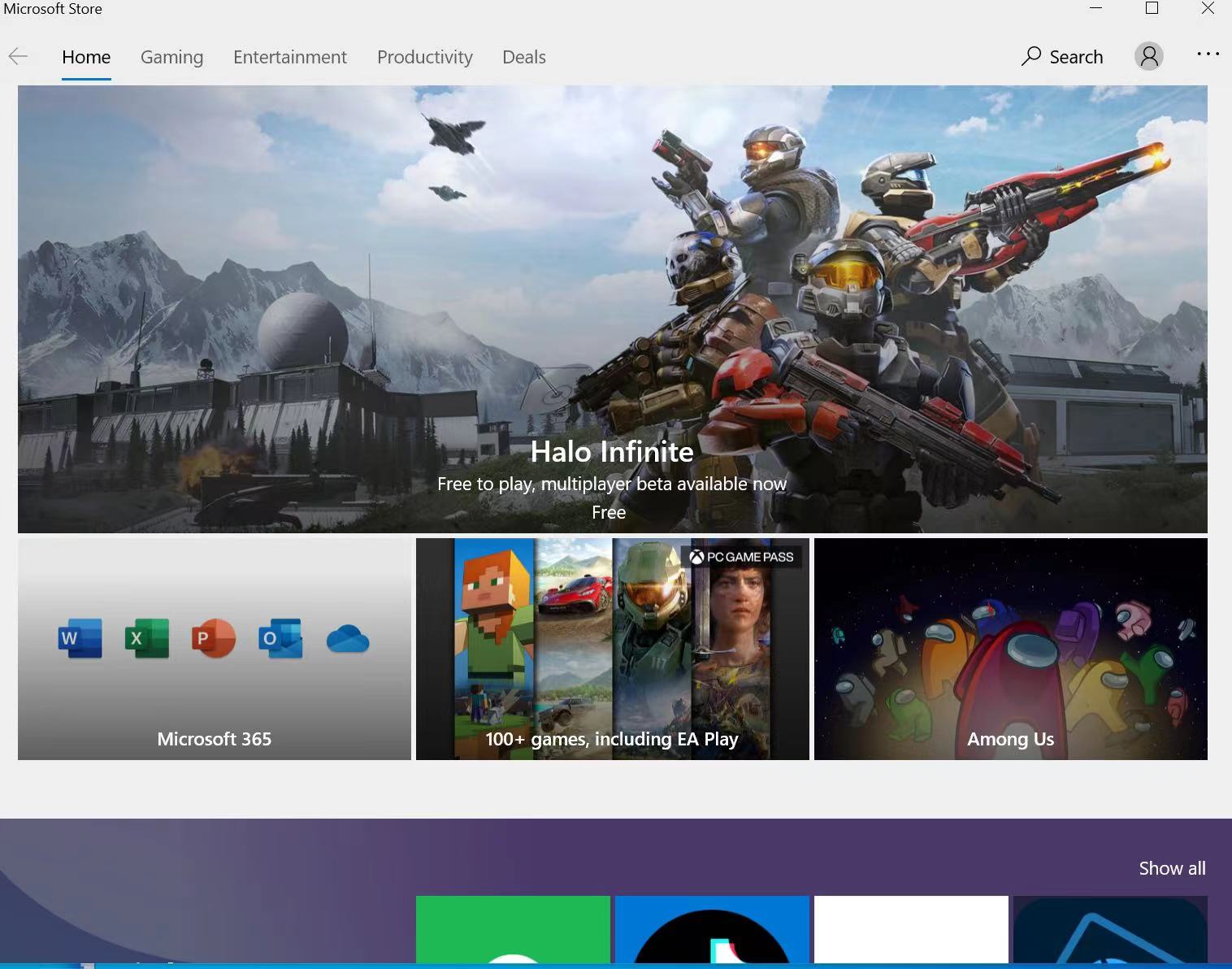 install app from microsoft t store 