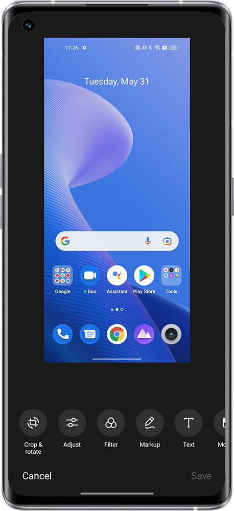how to edit and share screenshots 