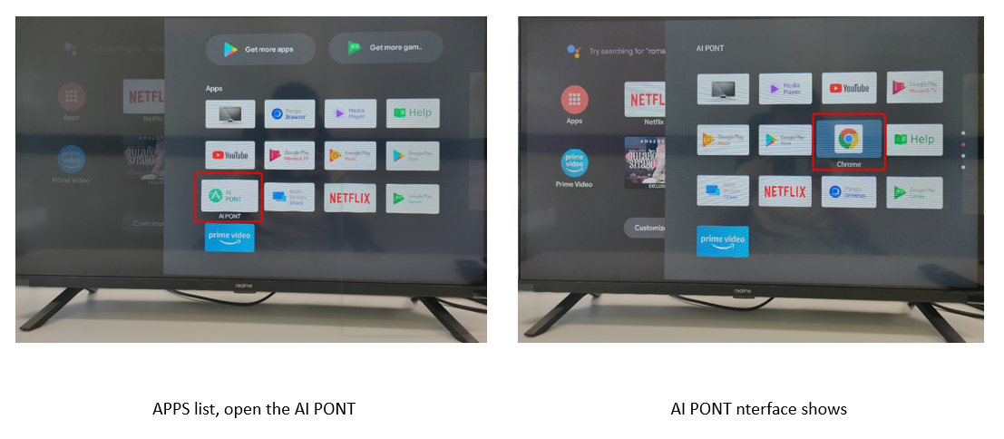 AI POINT interface