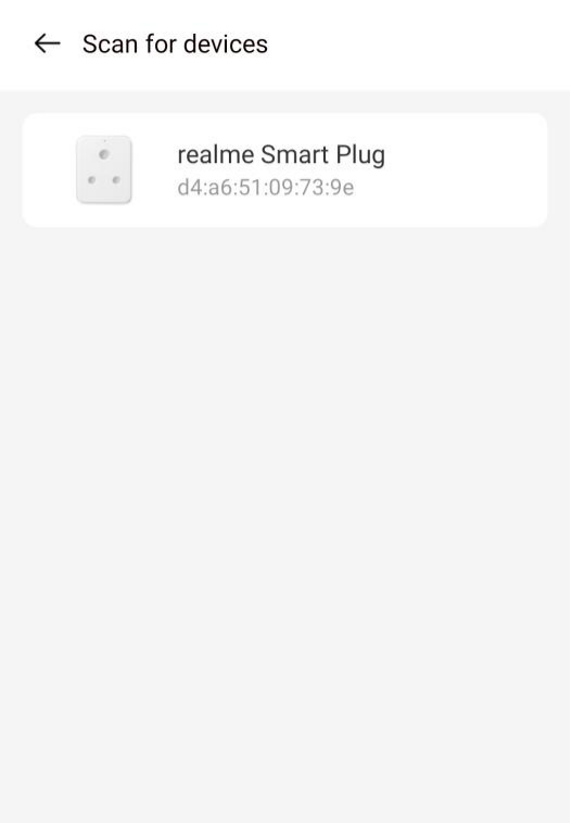 connect realme Smart Plug