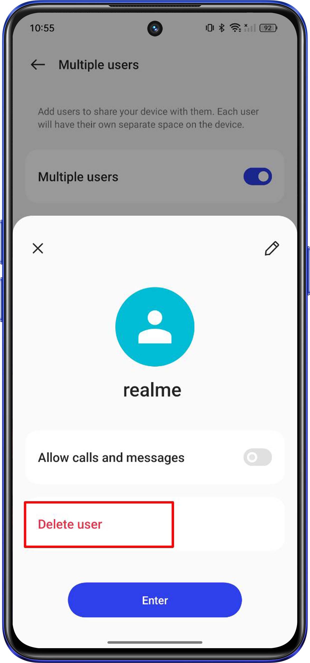 How to remove multiple user?