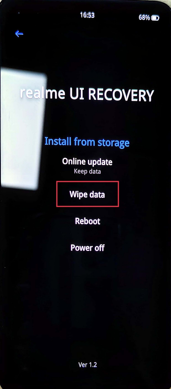 realme UI recovery 