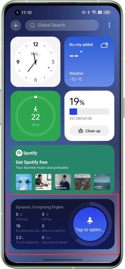 How to set Dynamic Computing Engine?