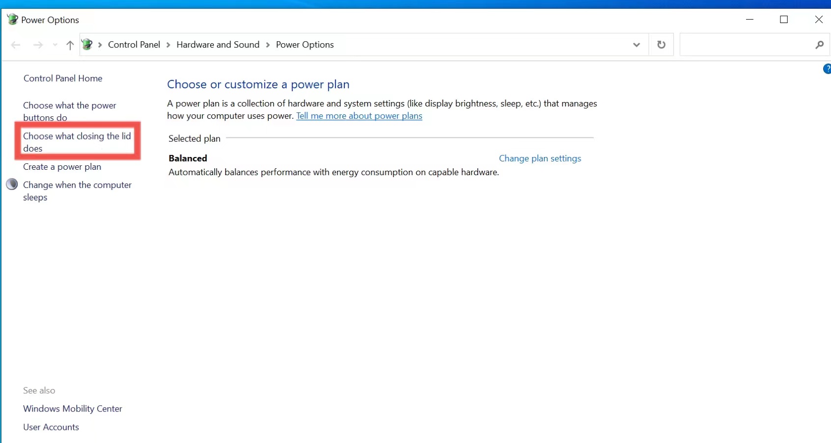 realme Book- choose what closing the lid does
