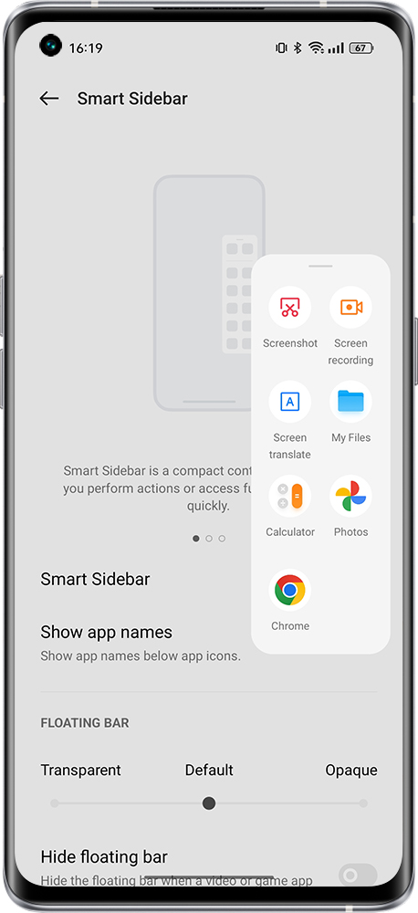 how o set smart sidebar 