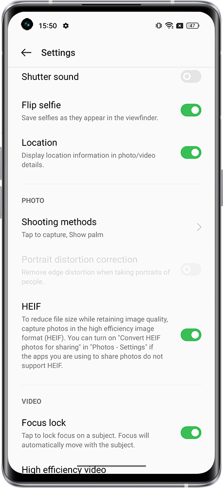 how to set the basic functions of camera 