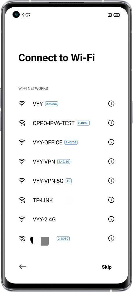 connect wifi