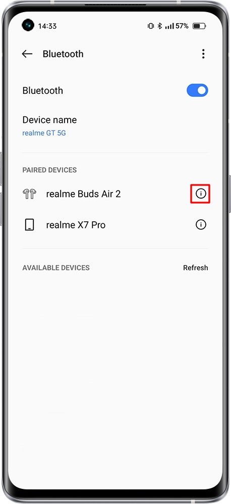 unpair a bluetooth device 