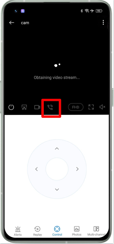 realme Smart Cam 360 call feature 