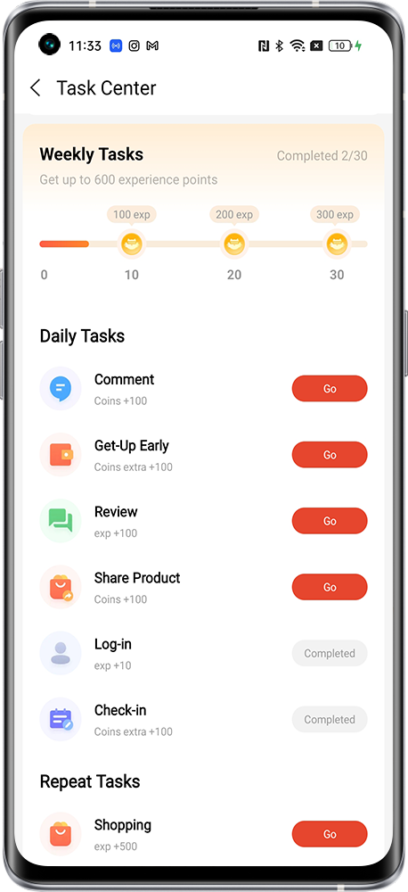 how to earn realme coins
