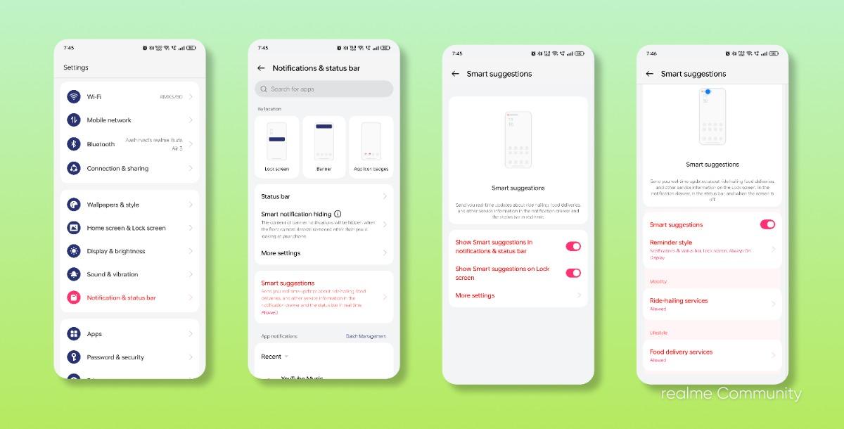 Smart Notification Suggestion