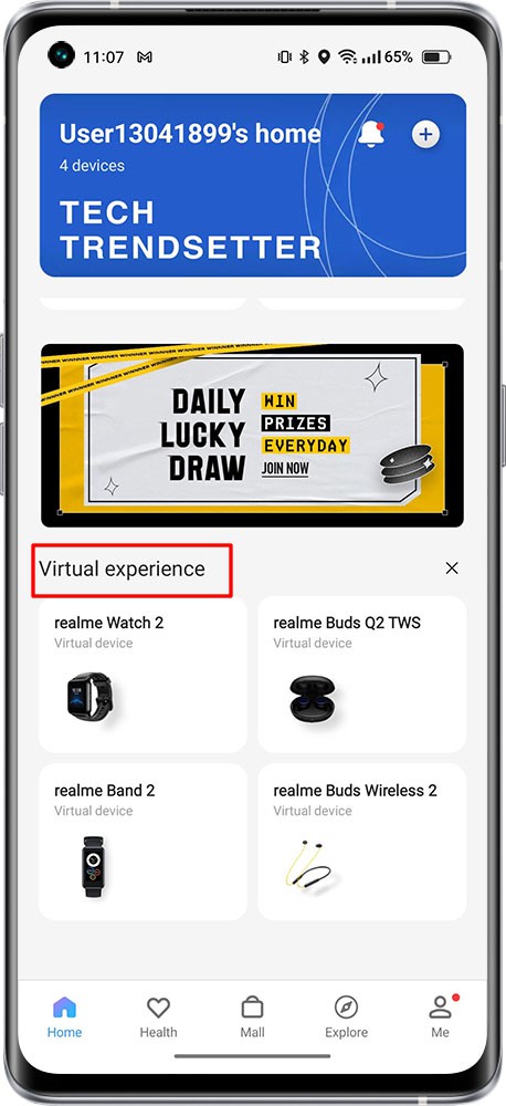 realme link virtual experience