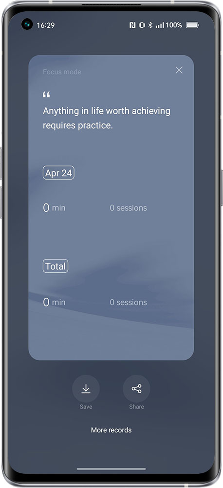 focus mode use android 
