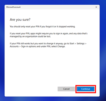 password confirmation 