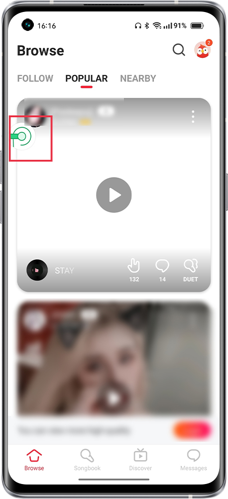 turn on floating window 